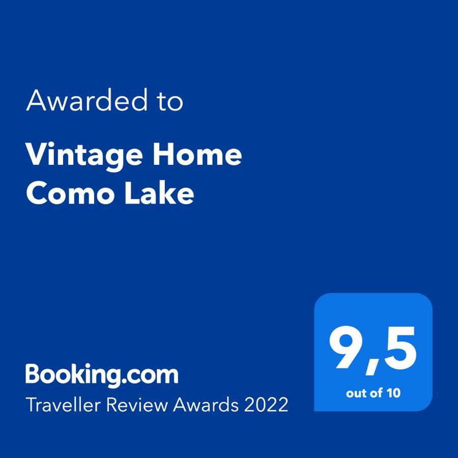 Vintage Home Como Lake Exteriér fotografie